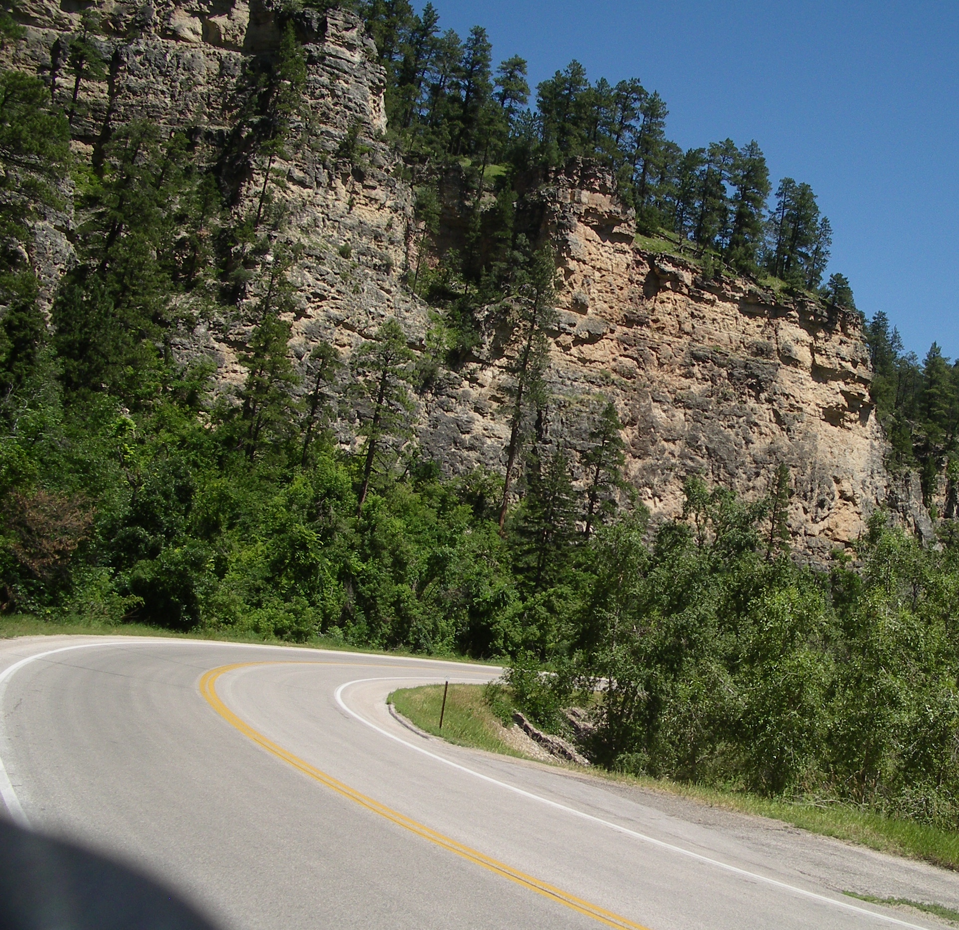 Steep Climb up Big Horns